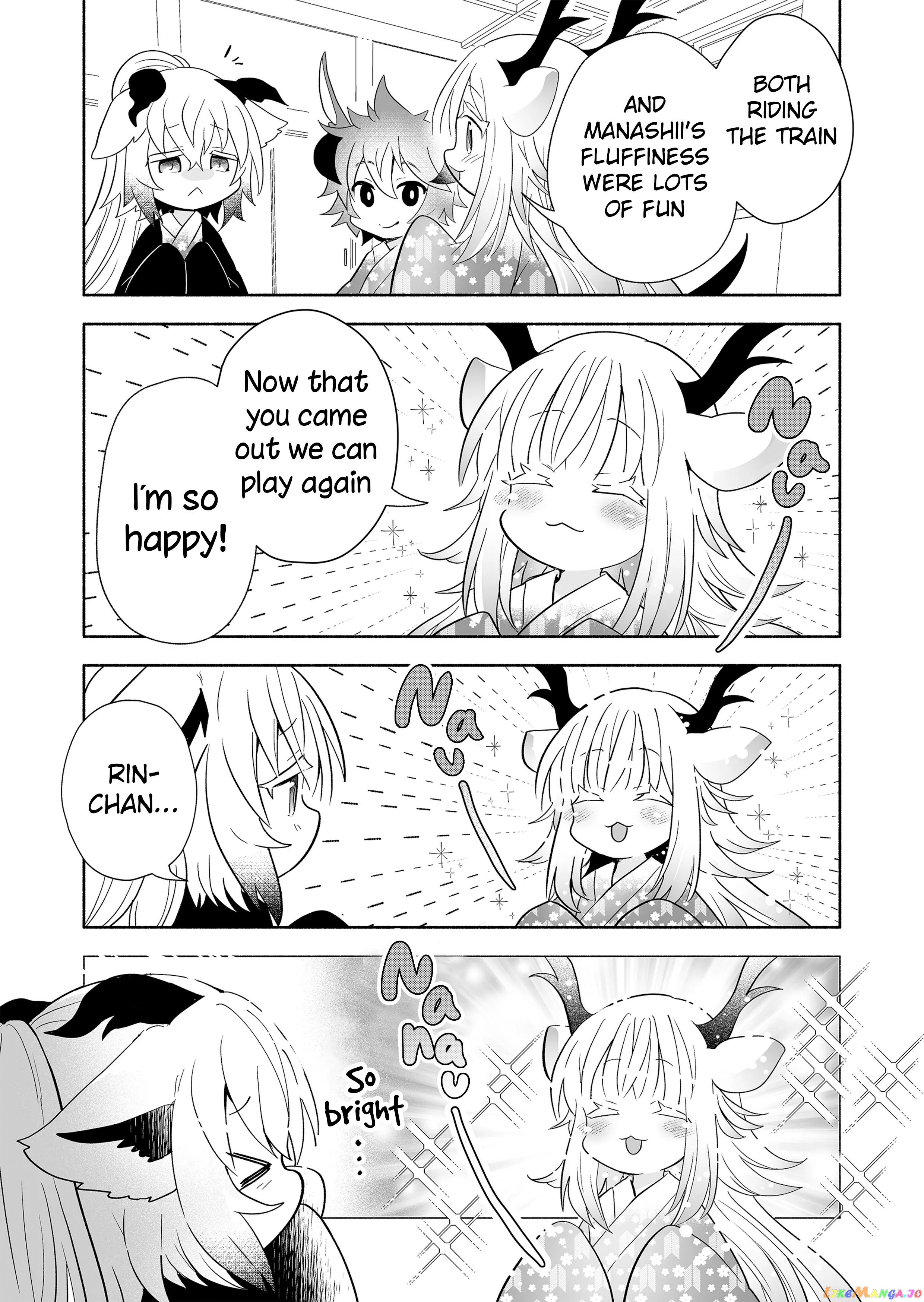 Rinjin-chan ga shinpai chapter 124 - page 3