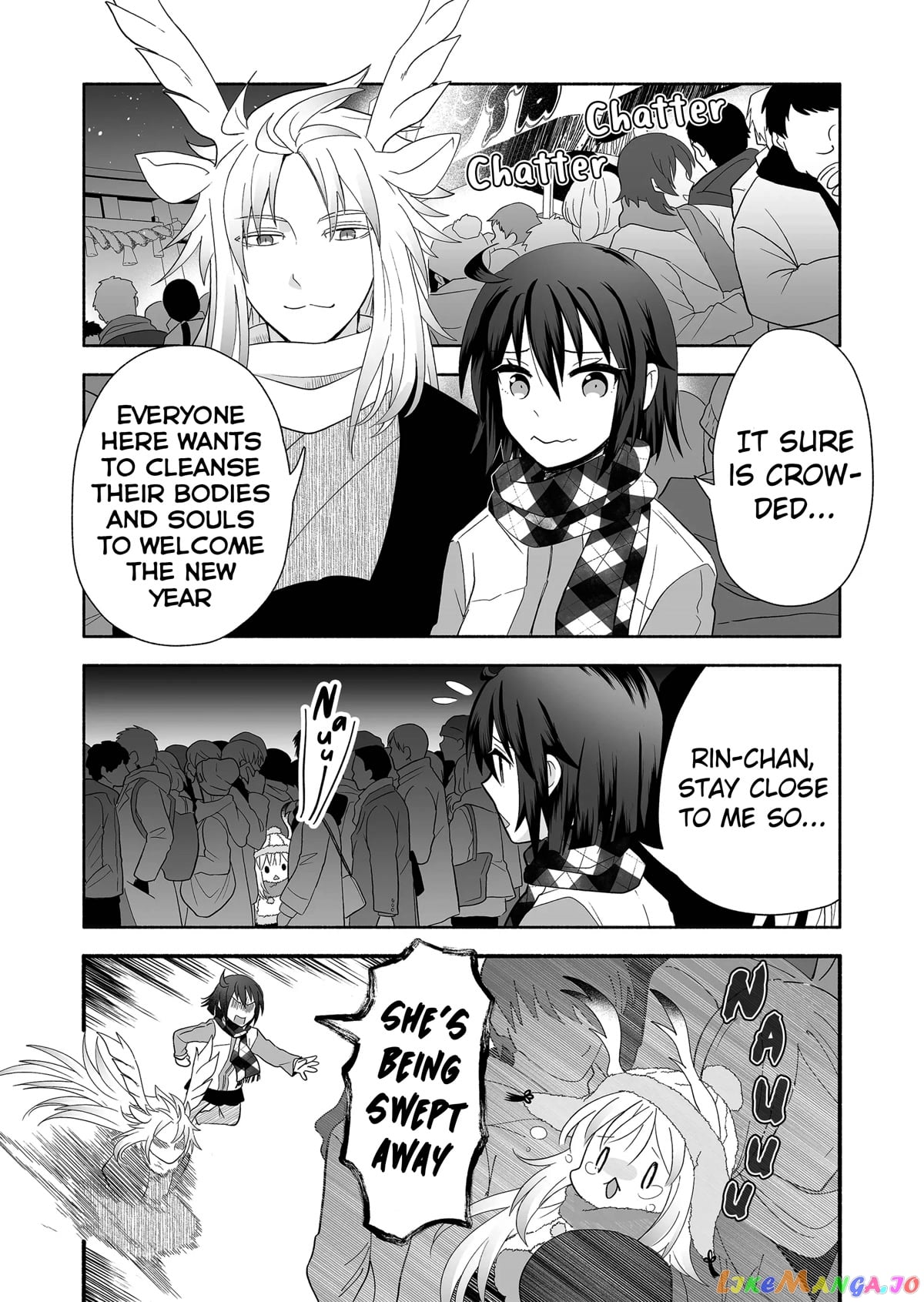 Rinjin-chan ga shinpai chapter 99 - page 2