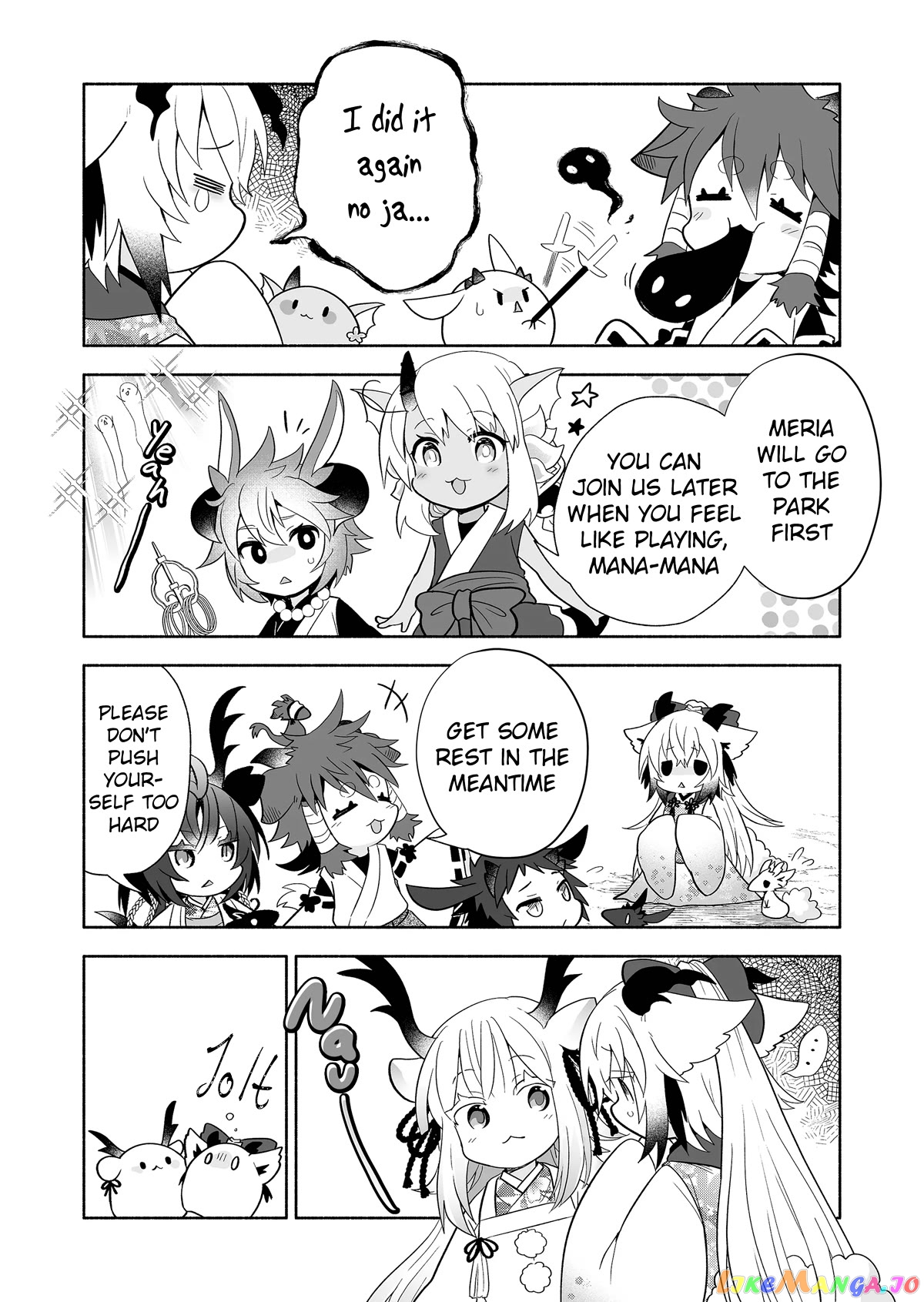 Rinjin-chan ga shinpai chapter 127 - page 6