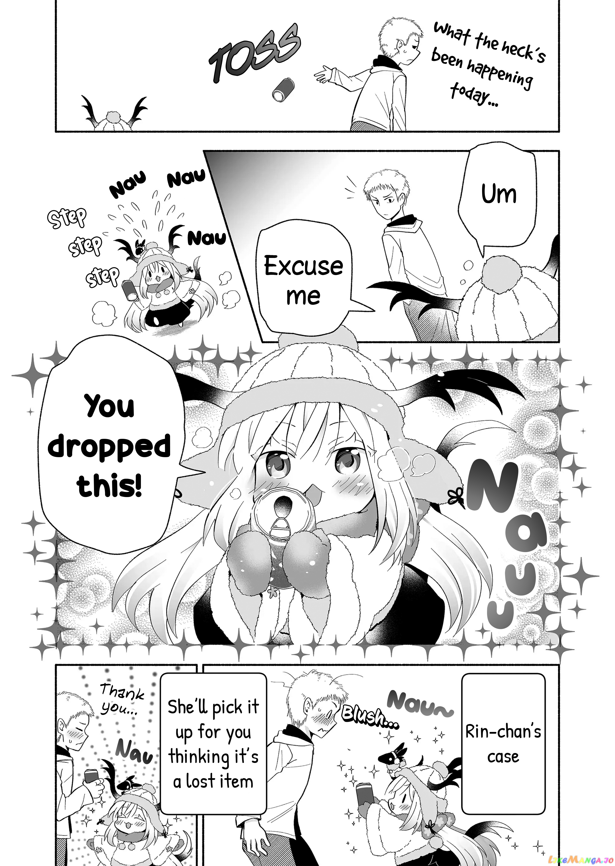 Rinjin-chan ga shinpai chapter 89 - page 5