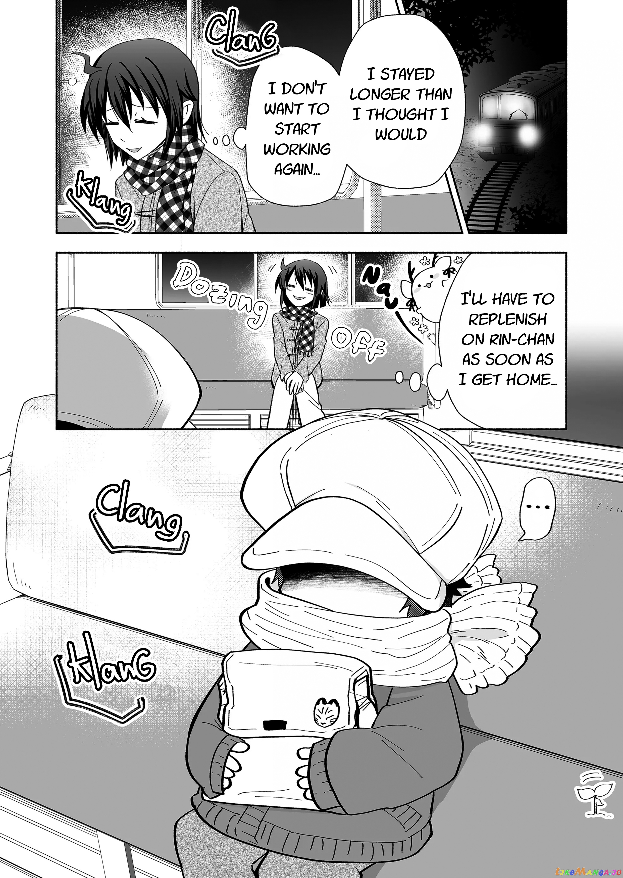 Rinjin-chan ga shinpai chapter 104 - page 6