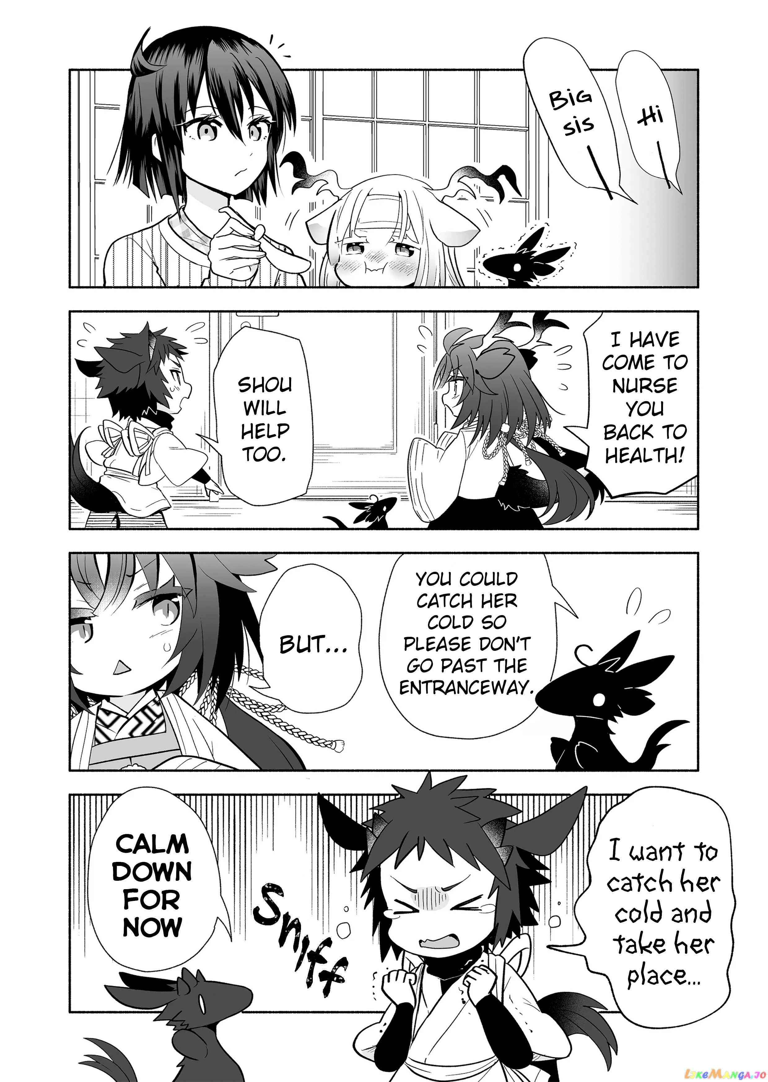 Rinjin-chan ga shinpai chapter 131 - page 4