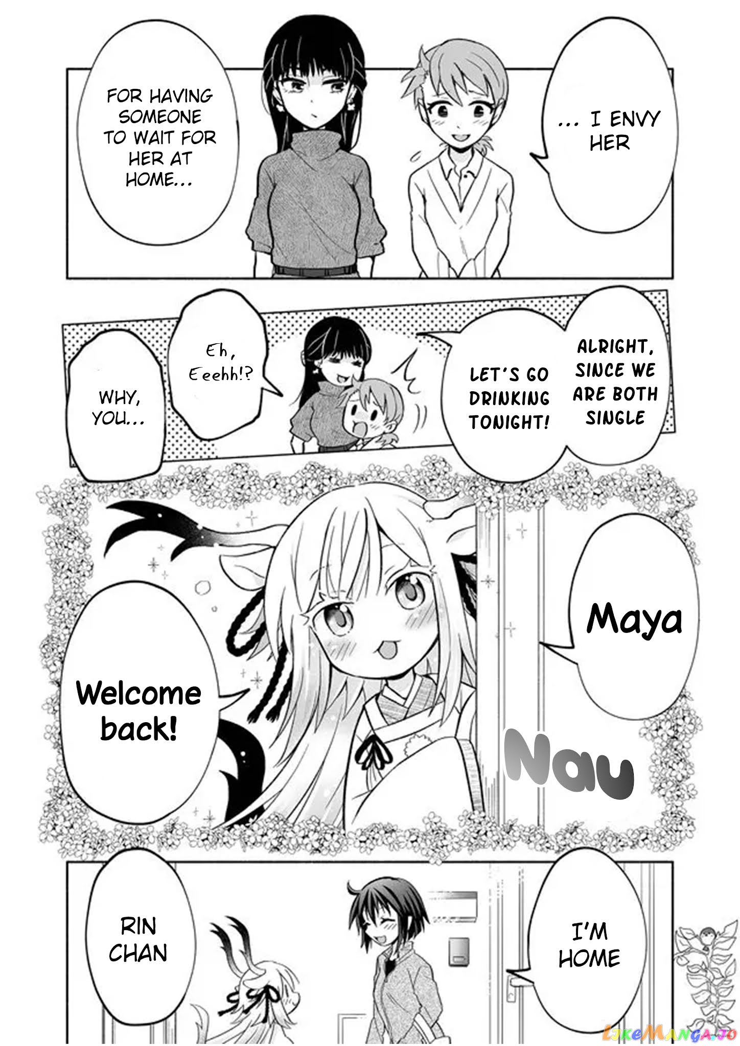 Rinjin-chan ga shinpai chapter 19 - page 4