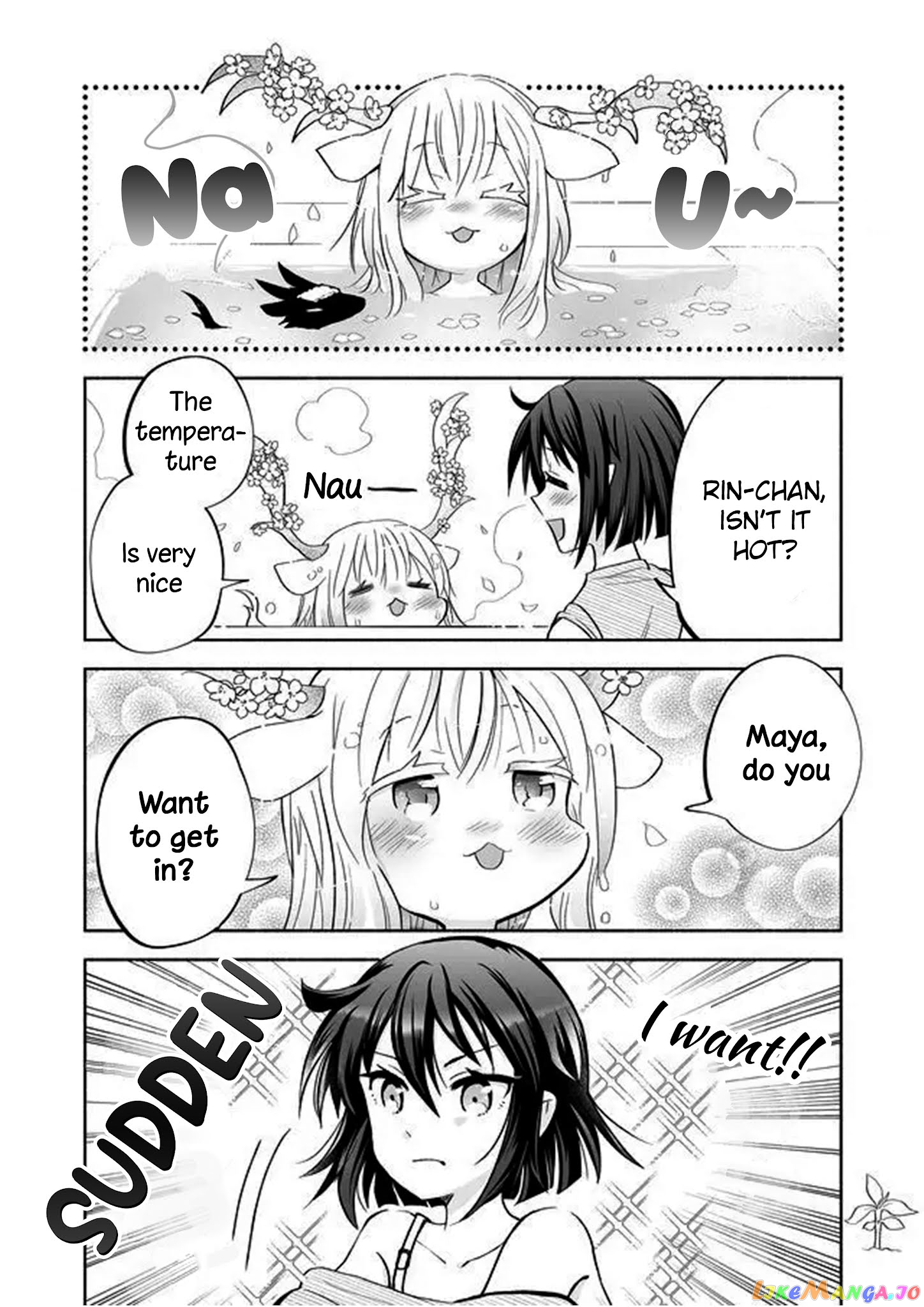 Rinjin-chan ga shinpai chapter 35 - page 4