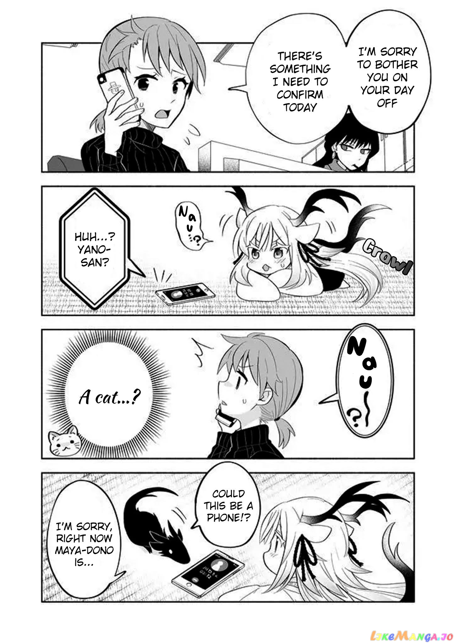 Rinjin-chan ga shinpai chapter 36 - page 4
