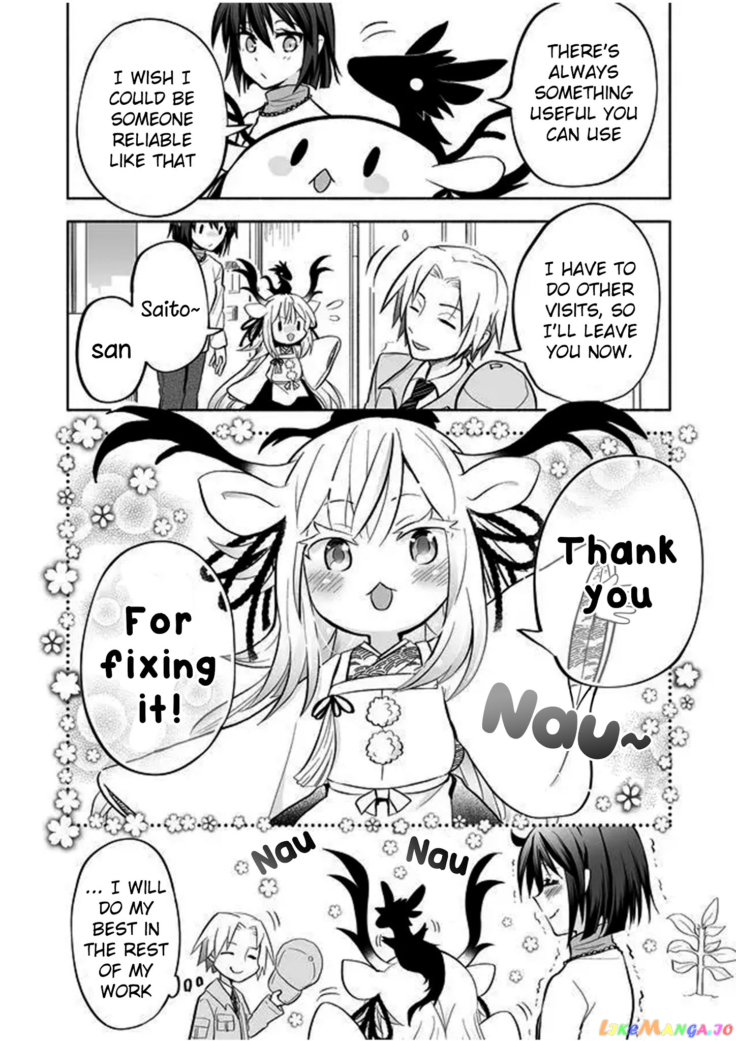 Rinjin-chan ga shinpai chapter 37 - page 4