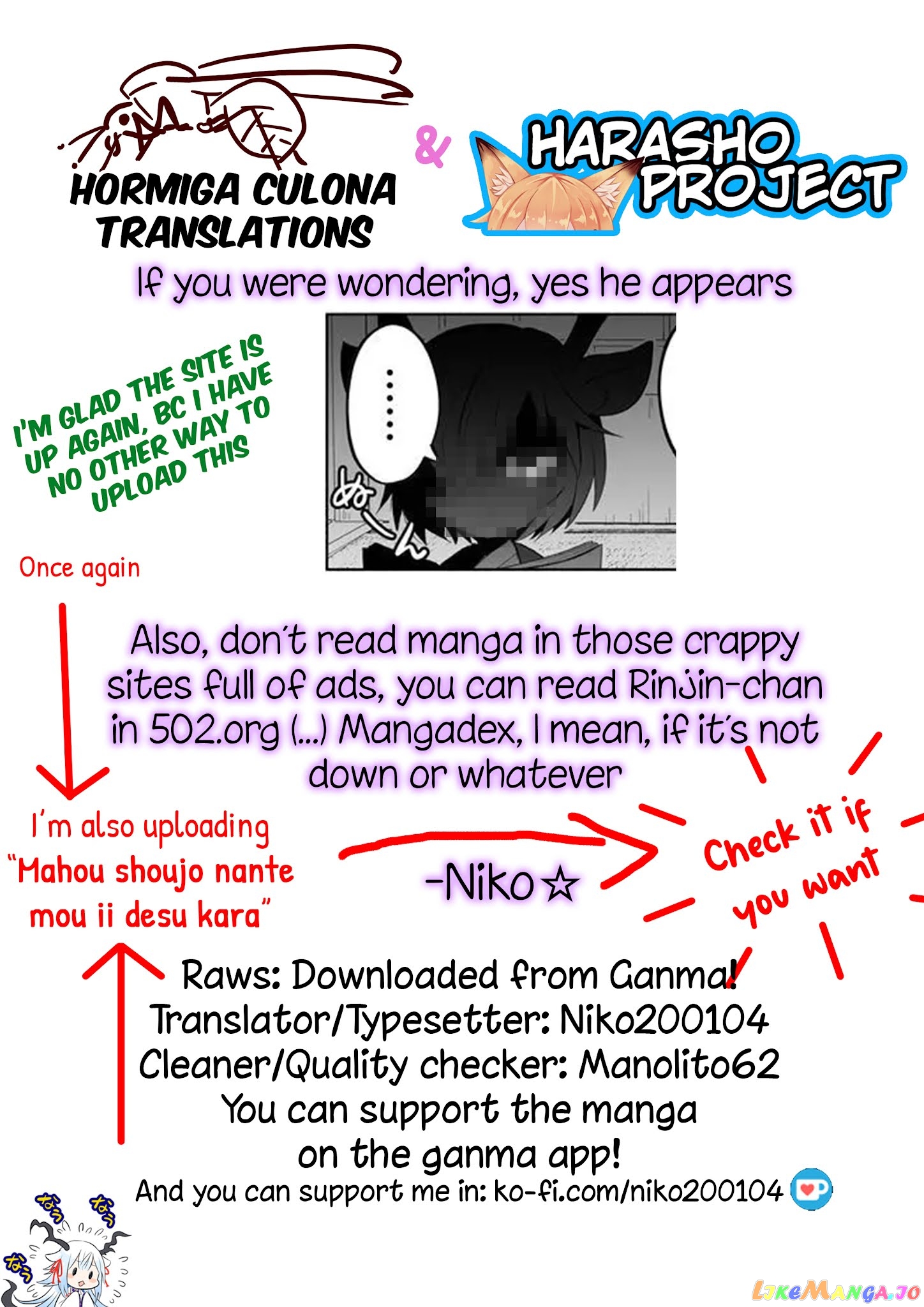 Rinjin-chan ga shinpai chapter 37 - page 6
