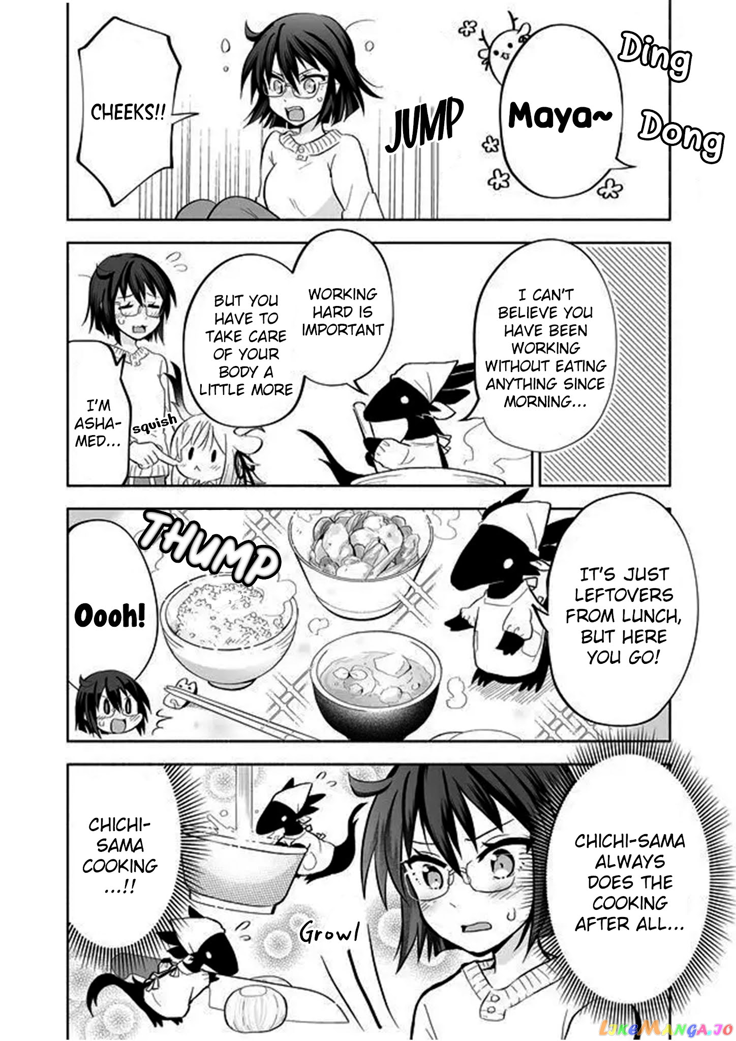 Rinjin-chan ga shinpai chapter 39 - page 2
