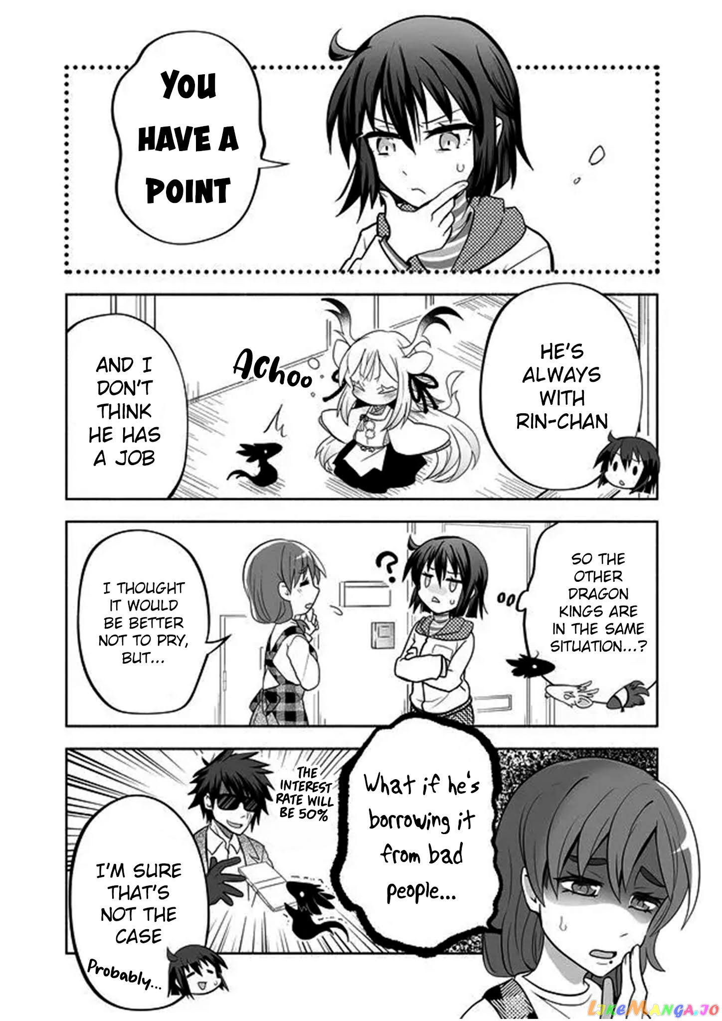 Rinjin-chan ga shinpai chapter 45 - page 2