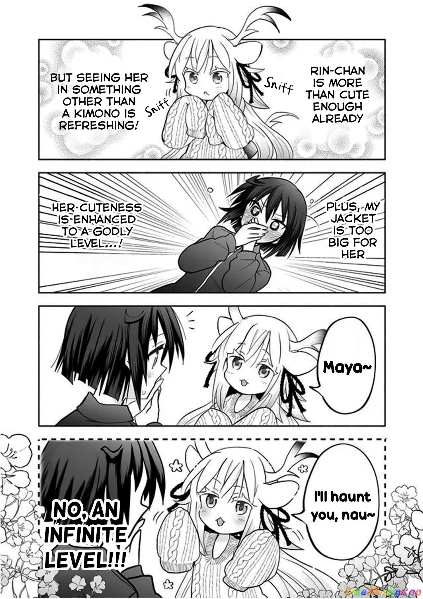 Rinjin-chan ga shinpai chapter 46 - page 3