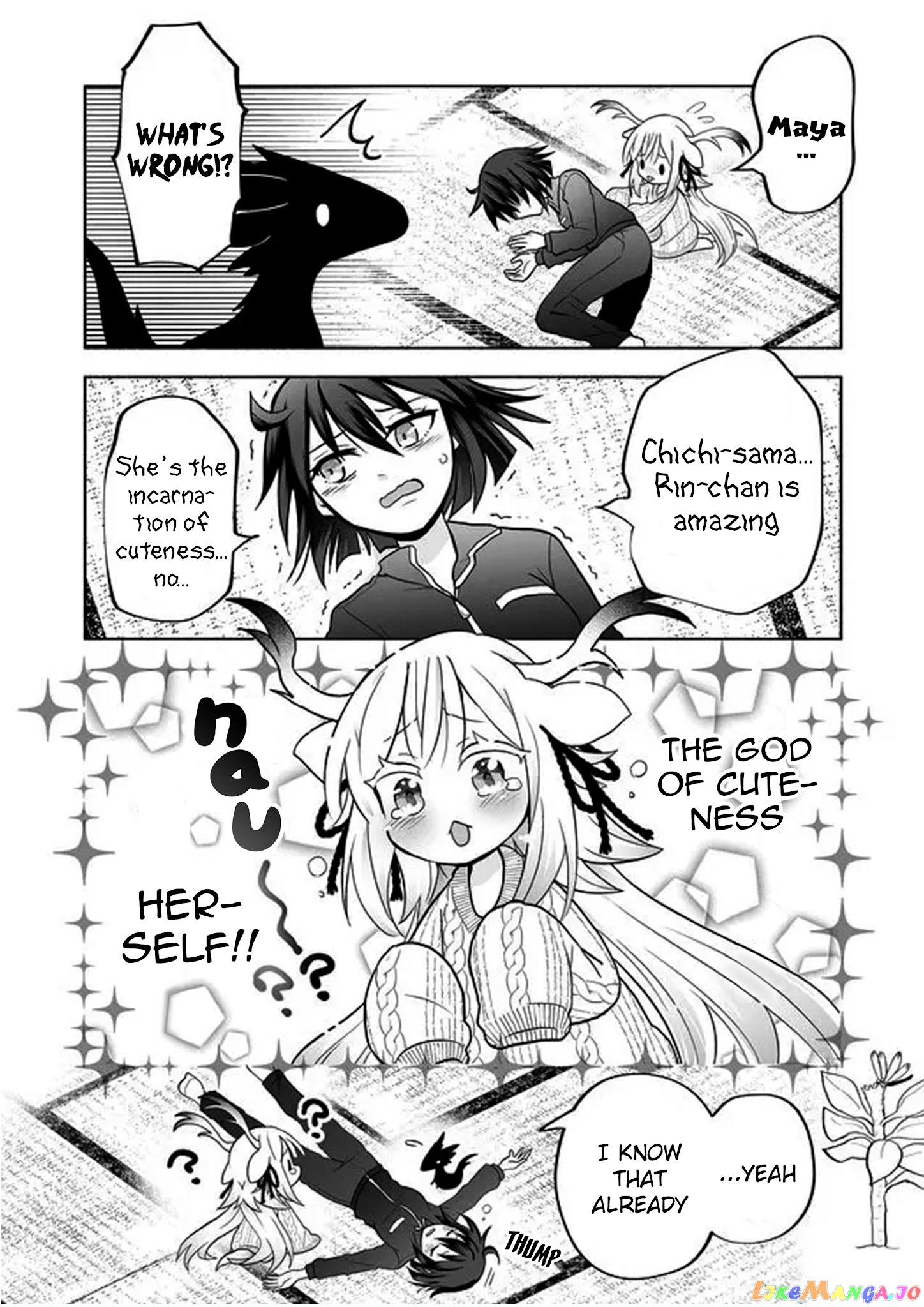 Rinjin-chan ga shinpai chapter 46 - page 4