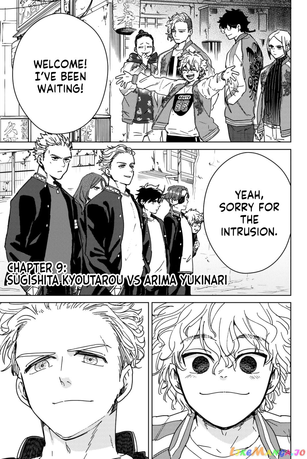 Wind Breaker (NII Satoru) chapter 10 - page 1