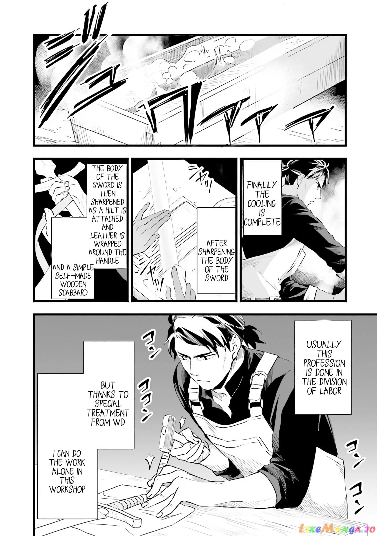 Kajiya de Hajimeru Isekai Slow Life chapter 4.1 - page 4