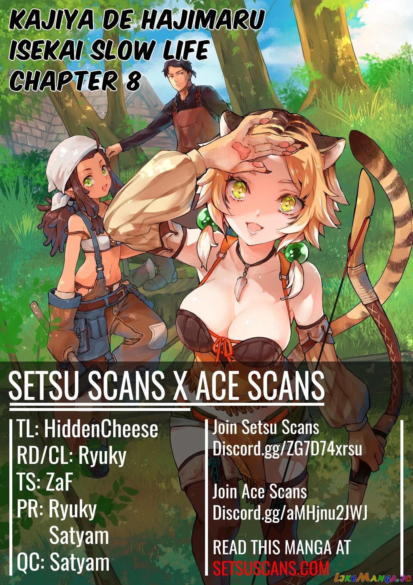 Kajiya de Hajimeru Isekai Slow Life chapter 8 - page 1