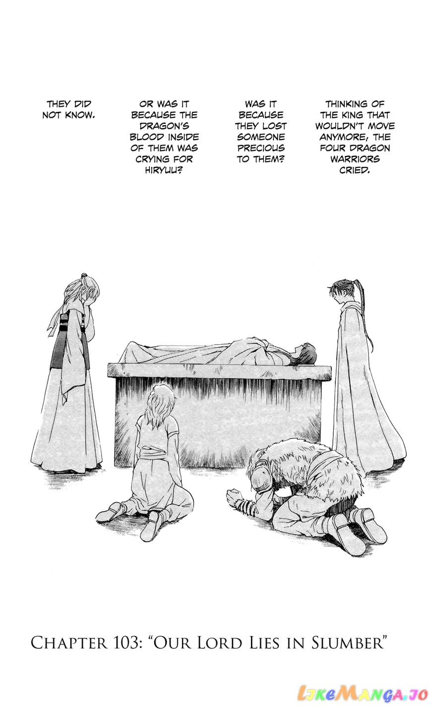 Akatsuki no Yona Chapter 103 - page 1