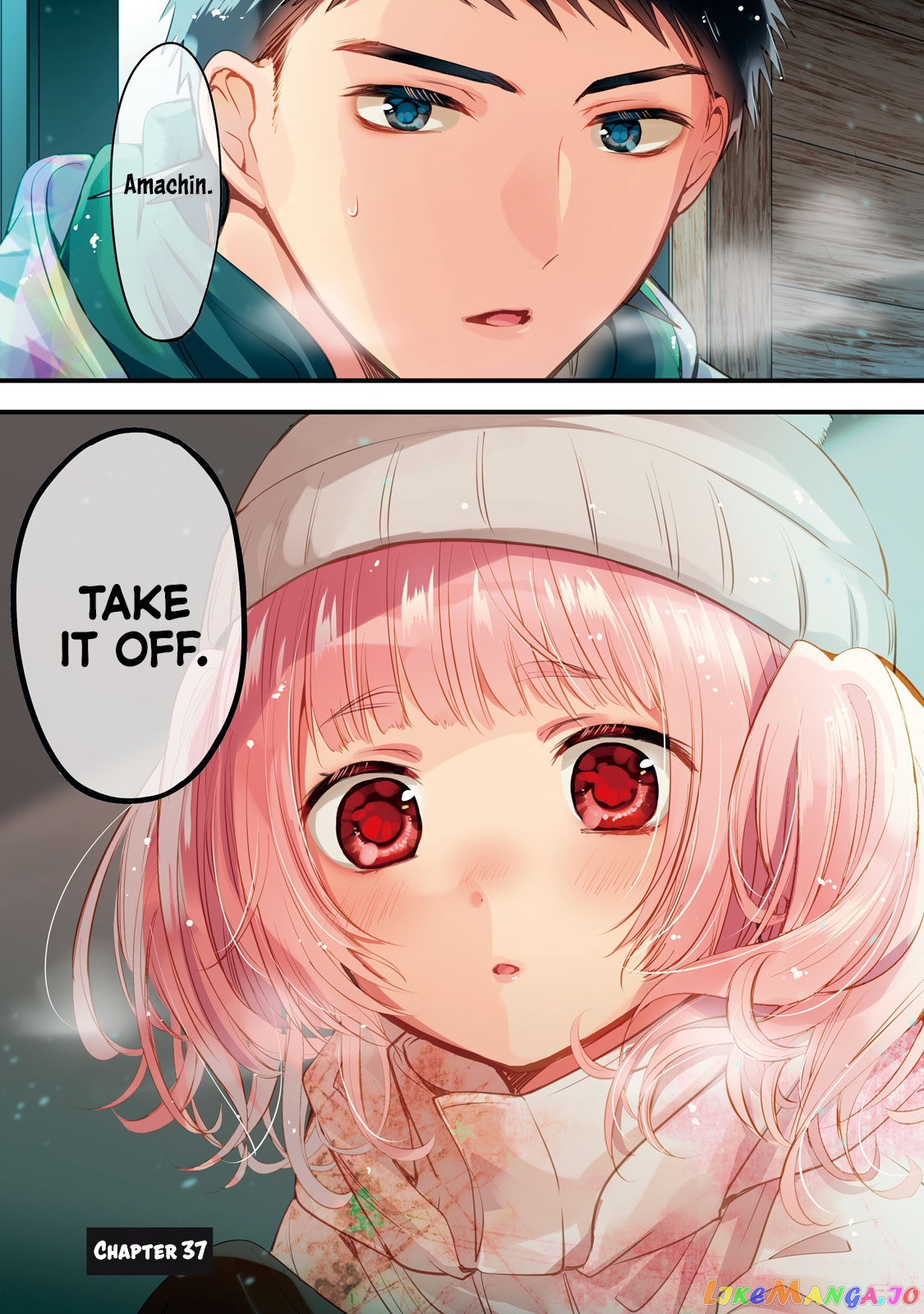 Amachin wa Jishou ♂ chapter 37 - page 1
