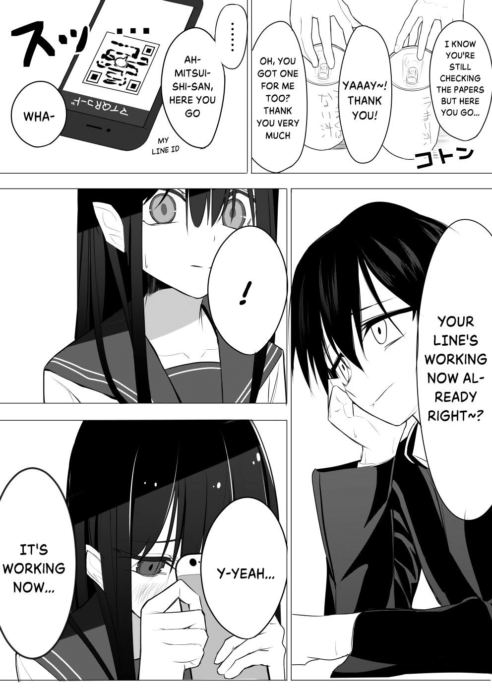 Mitsuishi-San Is Being Weird This Year chapter 5 - page 4