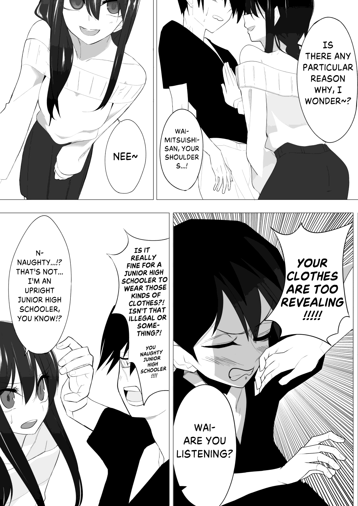 Mitsuishi-San Is Being Weird This Year chapter 9 - page 8