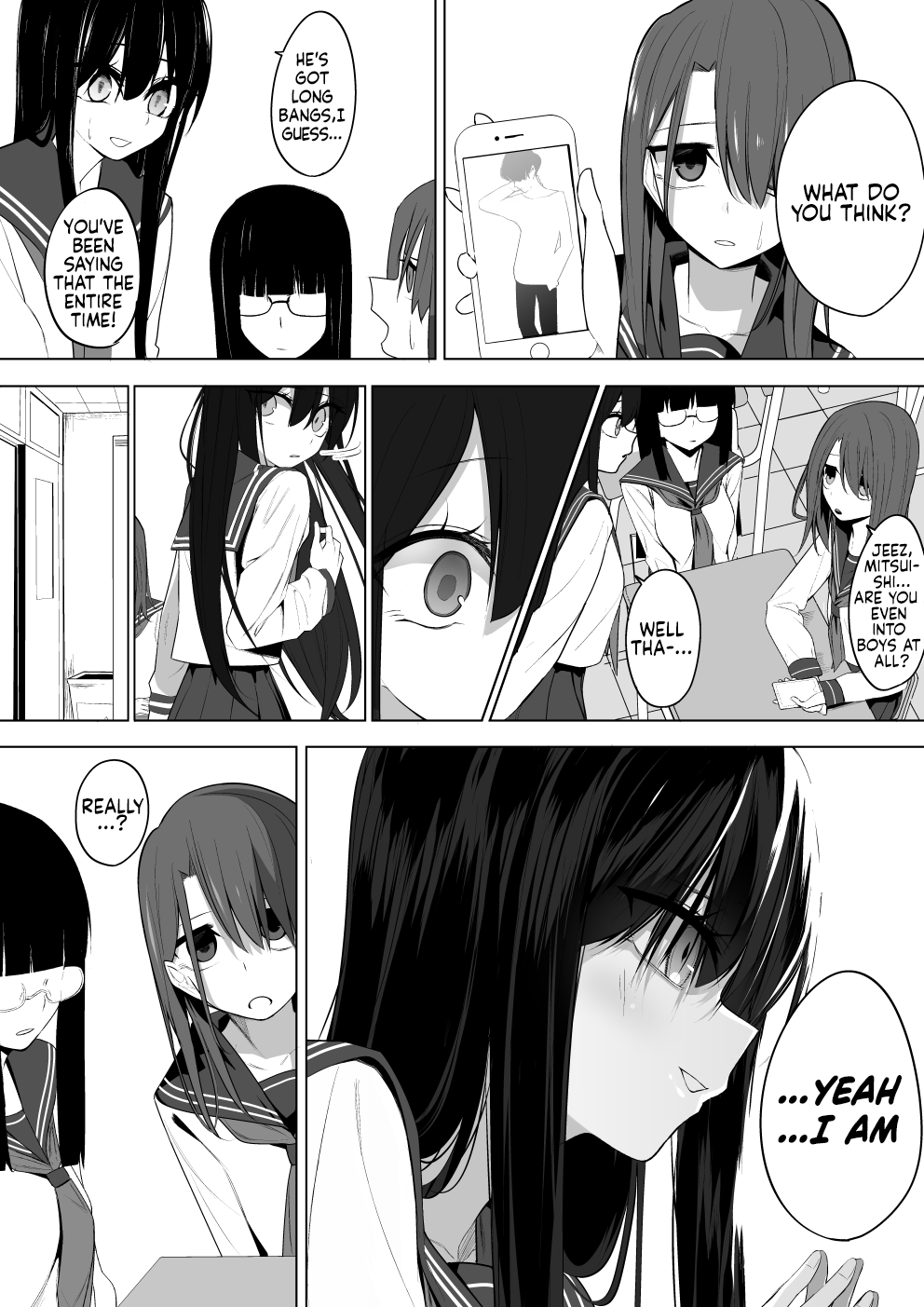 Mitsuishi-San Is Being Weird This Year chapter 10 - page 1