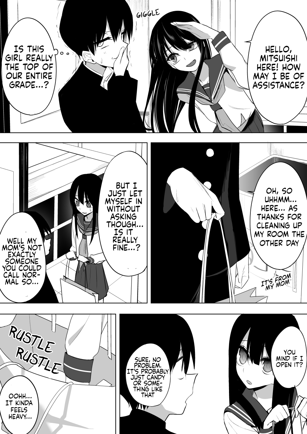Mitsuishi-San Is Being Weird This Year chapter 10 - page 3