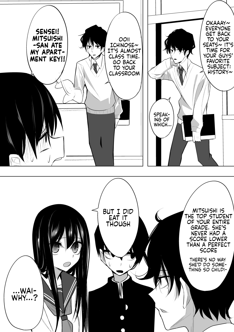 Mitsuishi-San Is Being Weird This Year chapter 10 - page 6