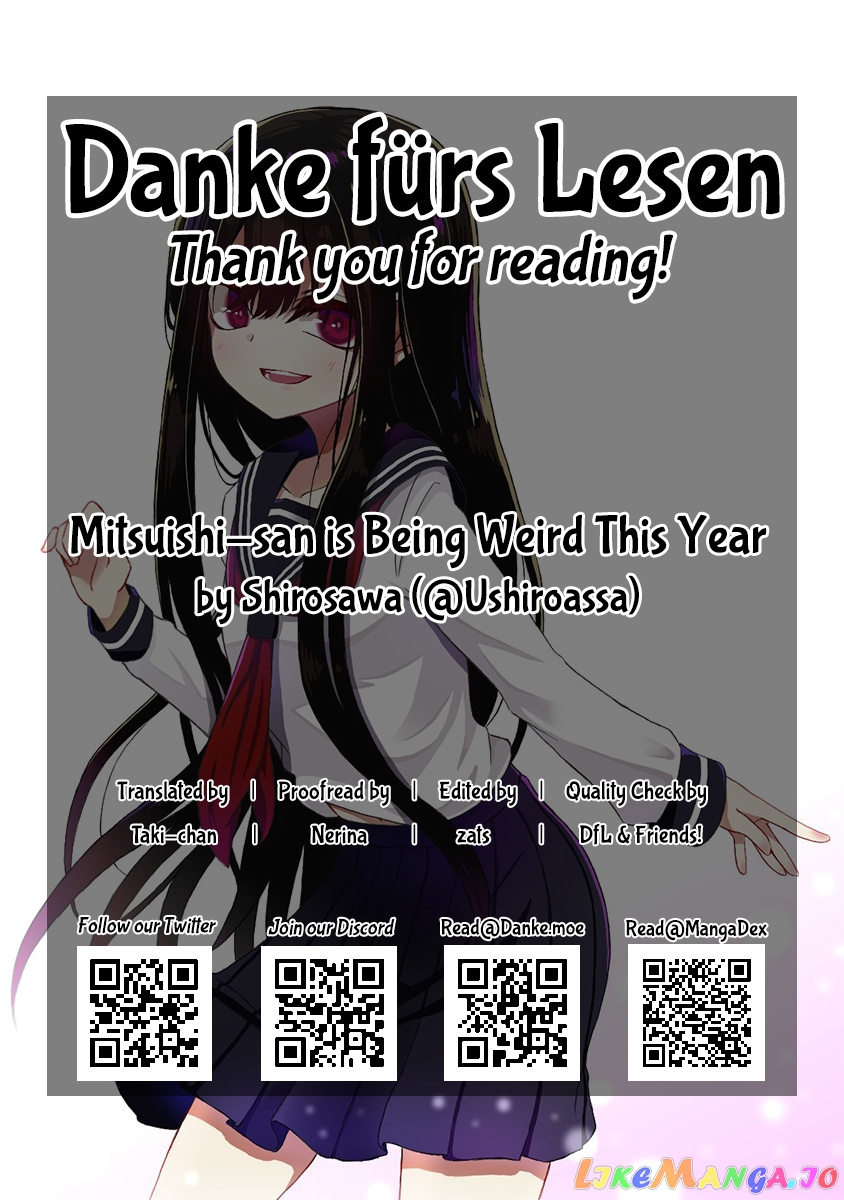 Mitsuishi-San Is Being Weird This Year chapter 22 - page 17
