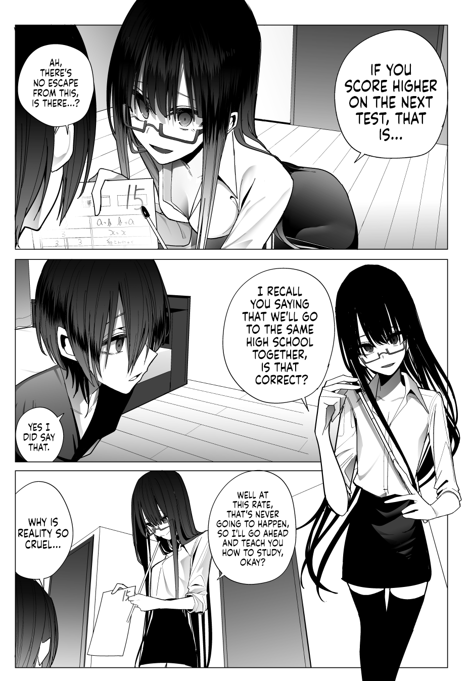 Mitsuishi-San Is Being Weird This Year chapter 22 - page 3