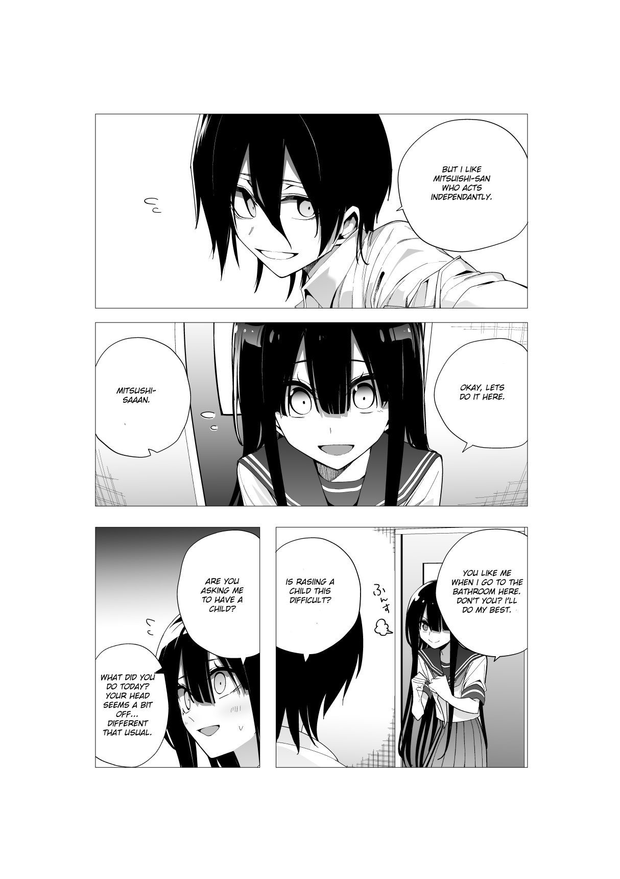 Mitsuishi-San Is Being Weird This Year chapter 26 - page 10