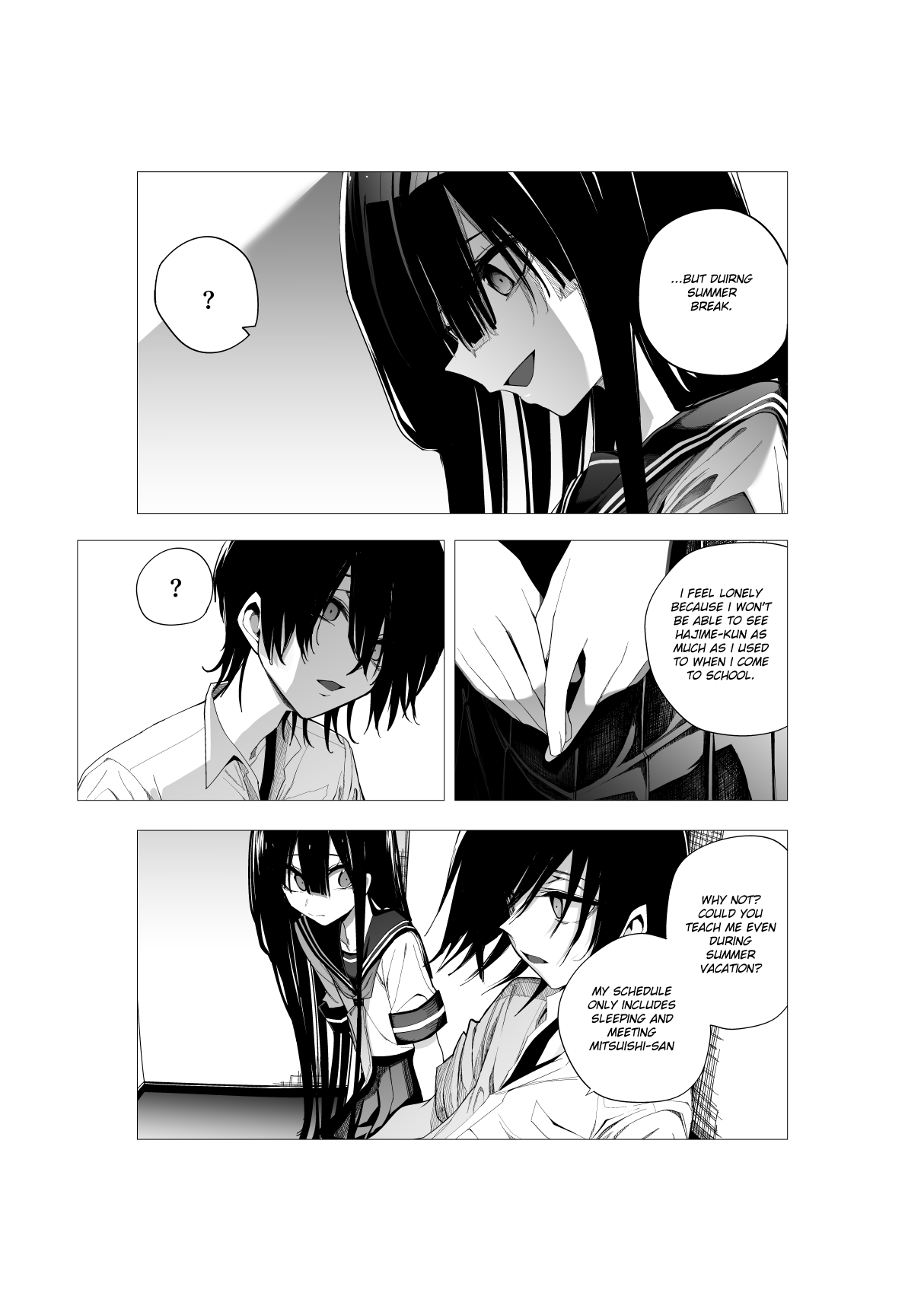 Mitsuishi-San Is Being Weird This Year chapter 26 - page 11