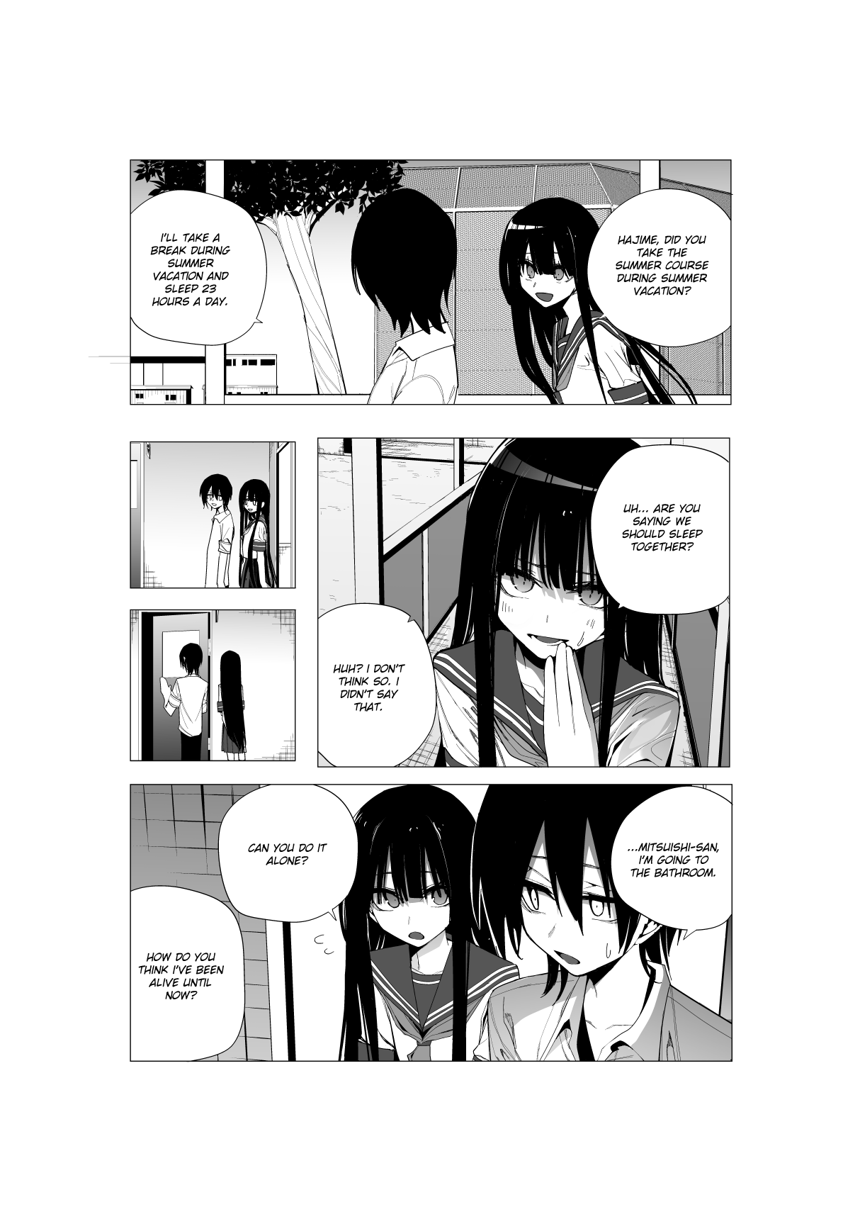 Mitsuishi-San Is Being Weird This Year chapter 26 - page 3