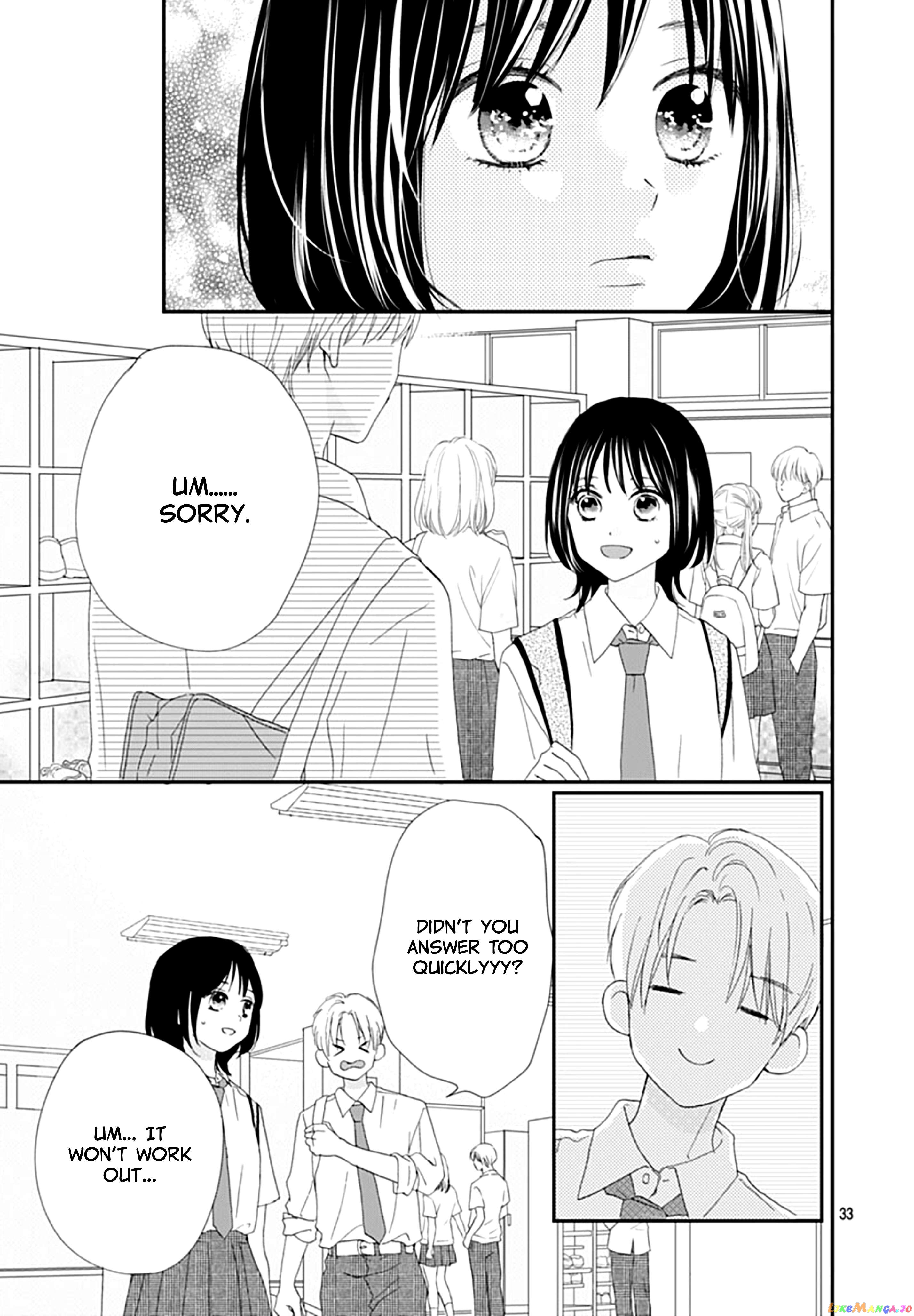 Yoru Ni Kikasete Chapter 6 - page 34