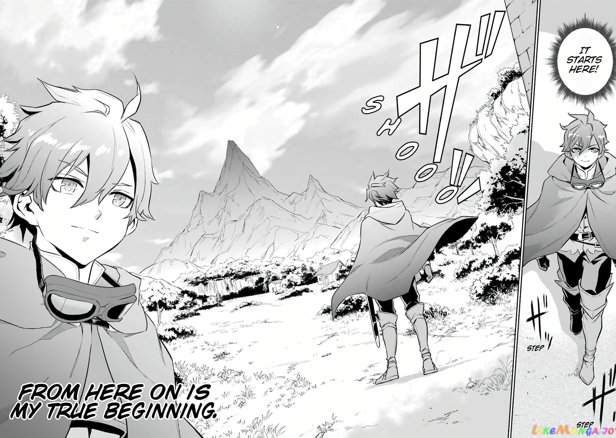 Ochikobore Kuni wo Deru ~Jitsuwa Sekai de 4 Hitome no Fuyojutsu Shidatta Kudan ni Tsuite~ chapter 1 - page 34