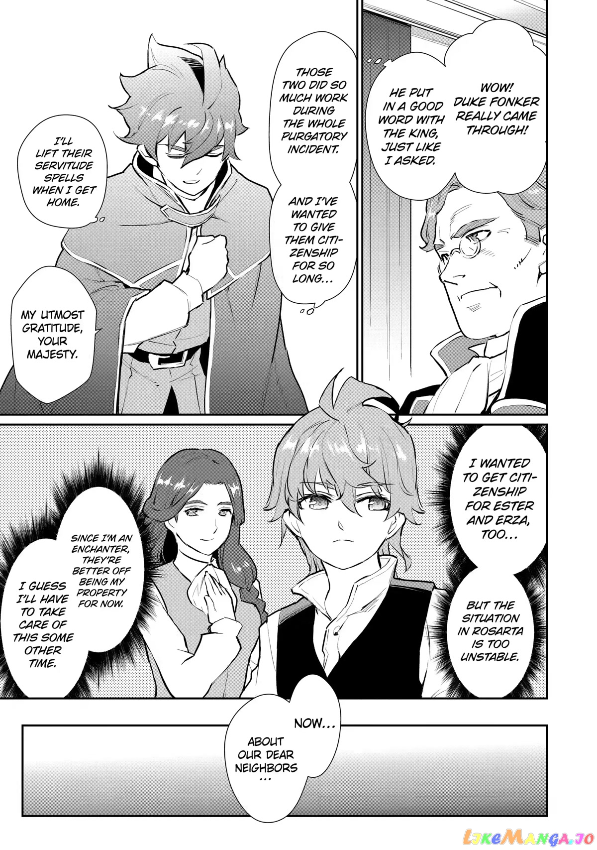 Ochikobore Kuni wo Deru ~Jitsuwa Sekai de 4 Hitome no Fuyojutsu Shidatta Kudan ni Tsuite~ chapter 24 - page 24