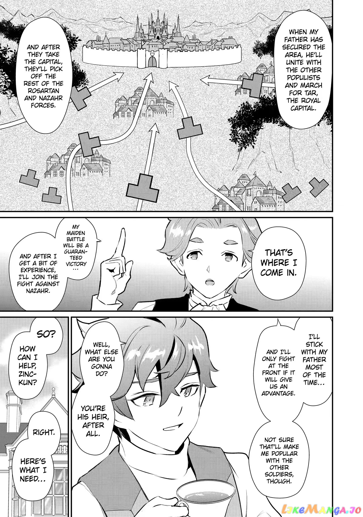 Ochikobore Kuni wo Deru ~Jitsuwa Sekai de 4 Hitome no Fuyojutsu Shidatta Kudan ni Tsuite~ chapter 25 - page 14