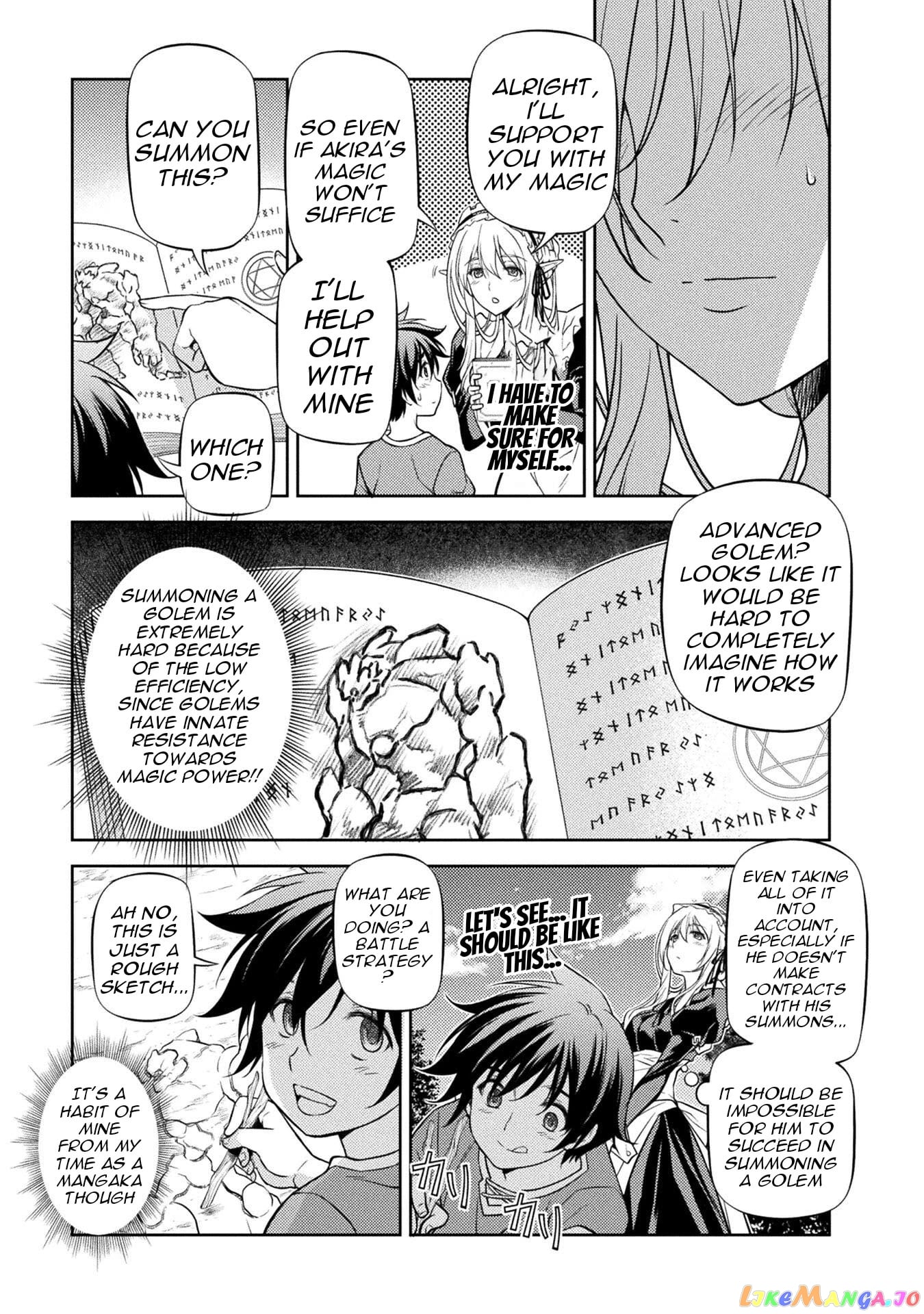 Drawing: The Greatest Mangaka Becomes A Skilled “Martial Artist” In Another World chapter 2 - page 24