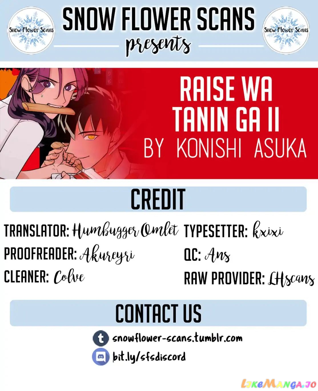 Raise wa Tanin ga Ii chapter 11 - page 1