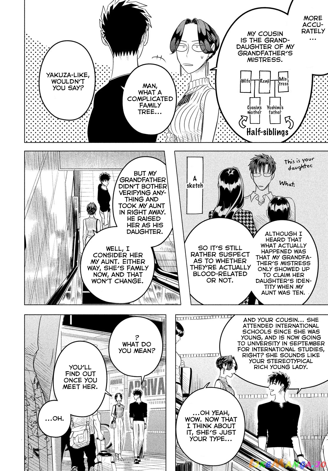 Raise wa Tanin ga Ii chapter 12.1 - page 7