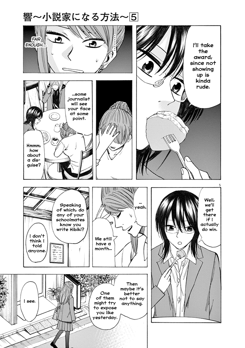Hibiki - Shousetsuka ni Naru Houhou chapter 37 - page 5