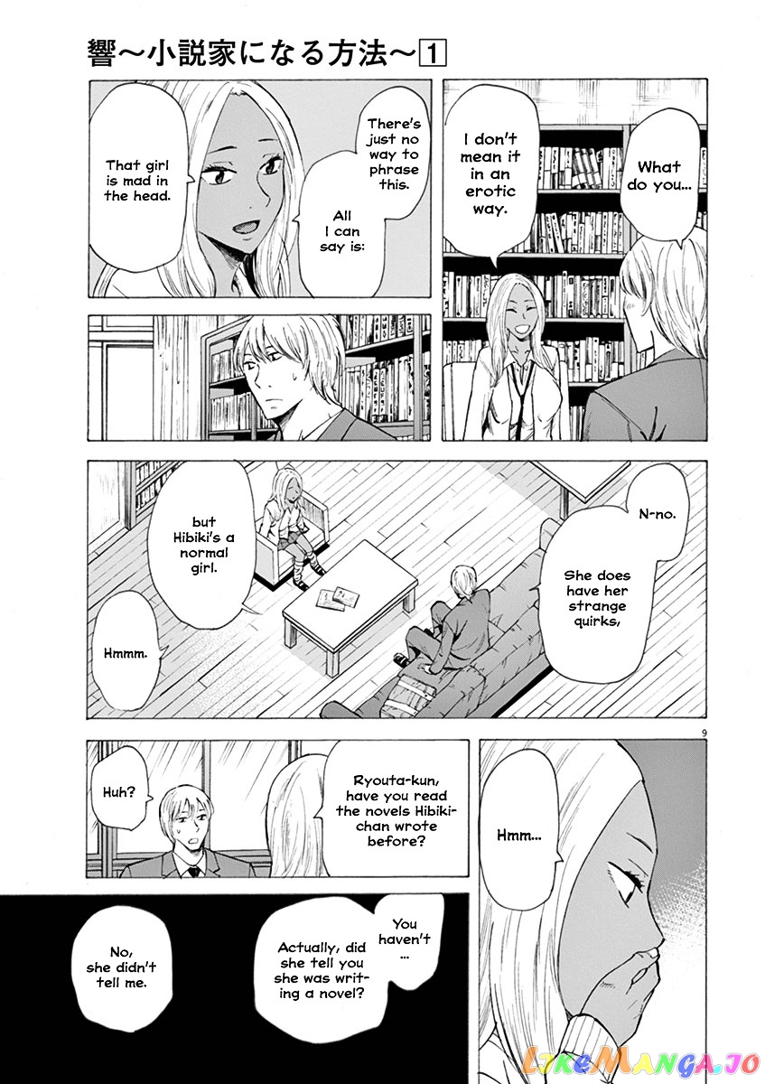 Hibiki - Shousetsuka ni Naru Houhou chapter 6 - page 9