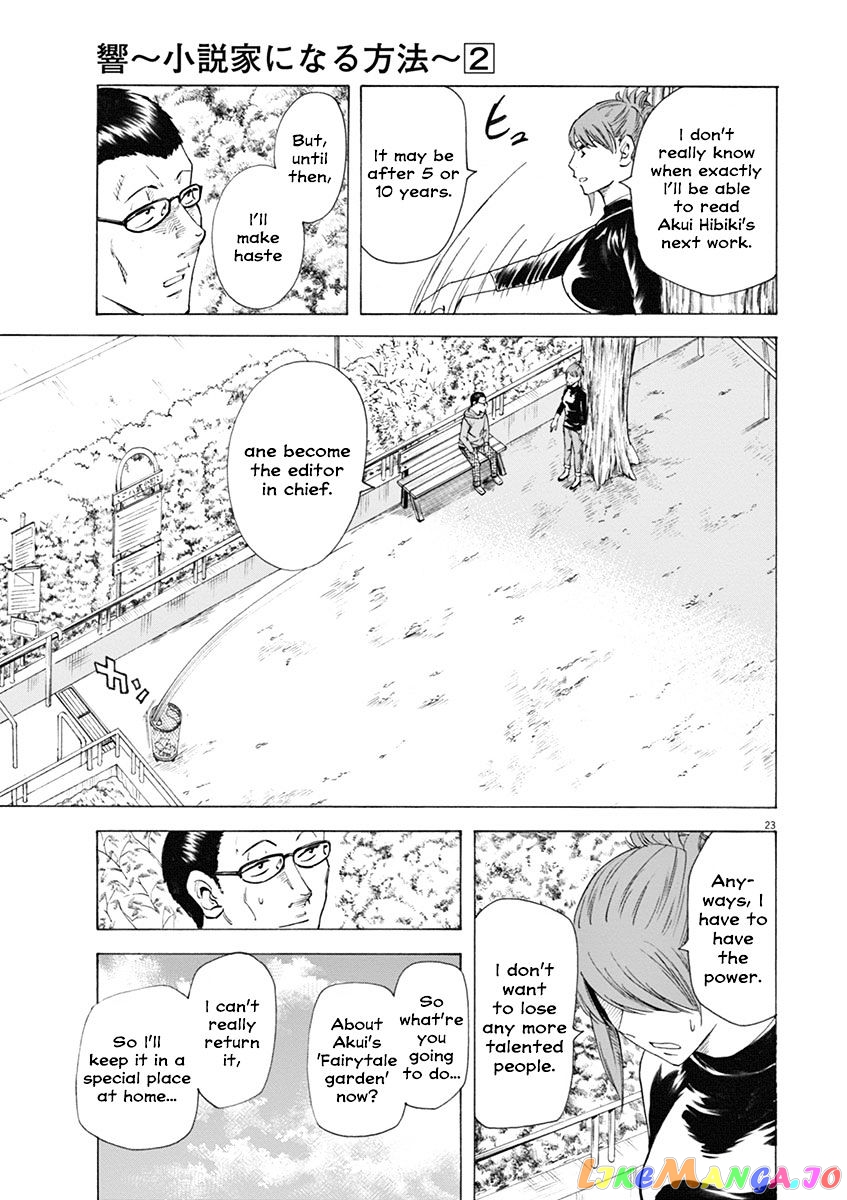Hibiki - Shousetsuka ni Naru Houhou chapter 12 - page 23