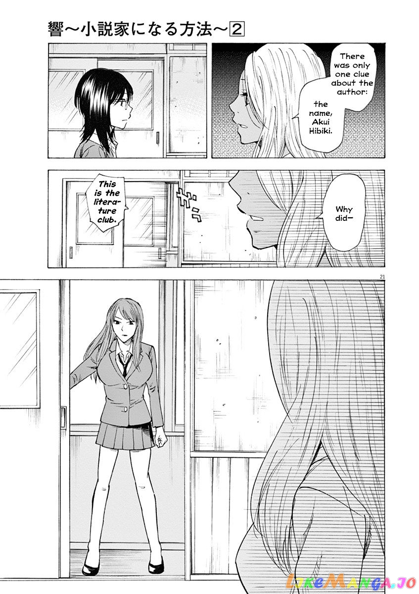 Hibiki - Shousetsuka ni Naru Houhou chapter 15 - page 21