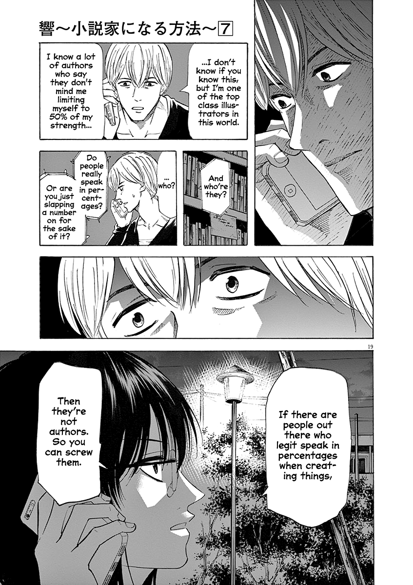 Hibiki - Shousetsuka ni Naru Houhou chapter 57 - page 19