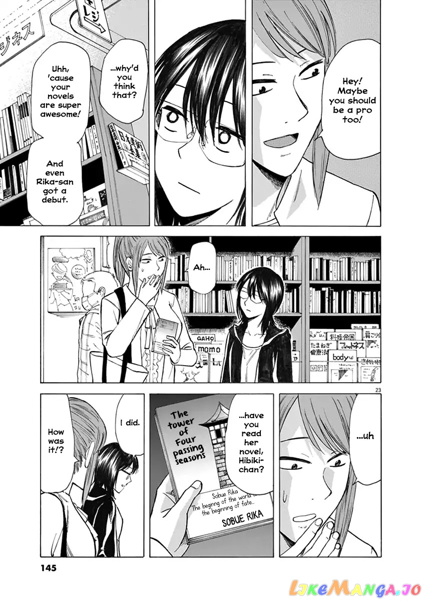 Hibiki - Shousetsuka ni Naru Houhou chapter 30 - page 23
