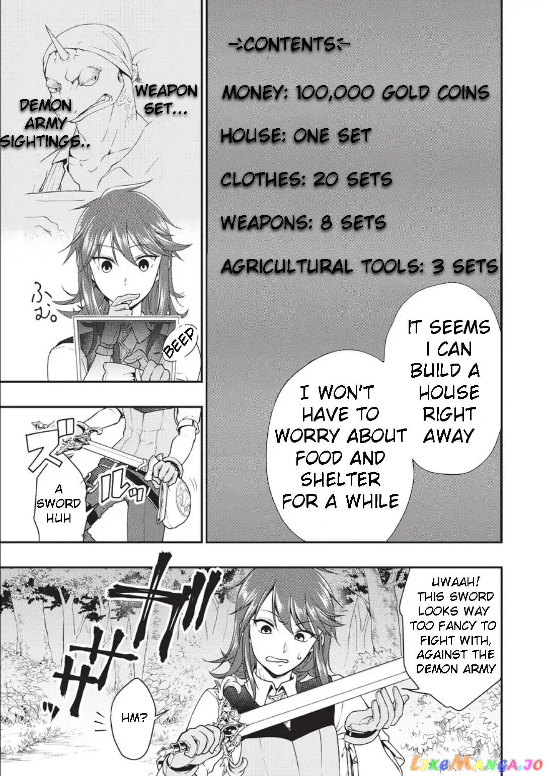Lv2 kara Cheat datta Moto Yuusha Kouho no Mattari Isekai Life chapter 1 - page 30