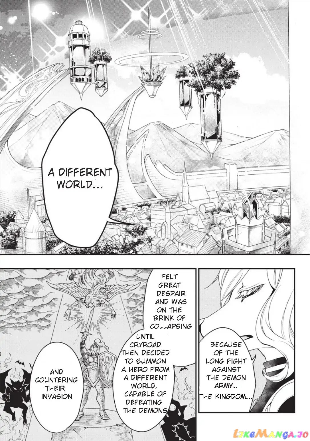 Lv2 kara Cheat datta Moto Yuusha Kouho no Mattari Isekai Life chapter 1 - page 8