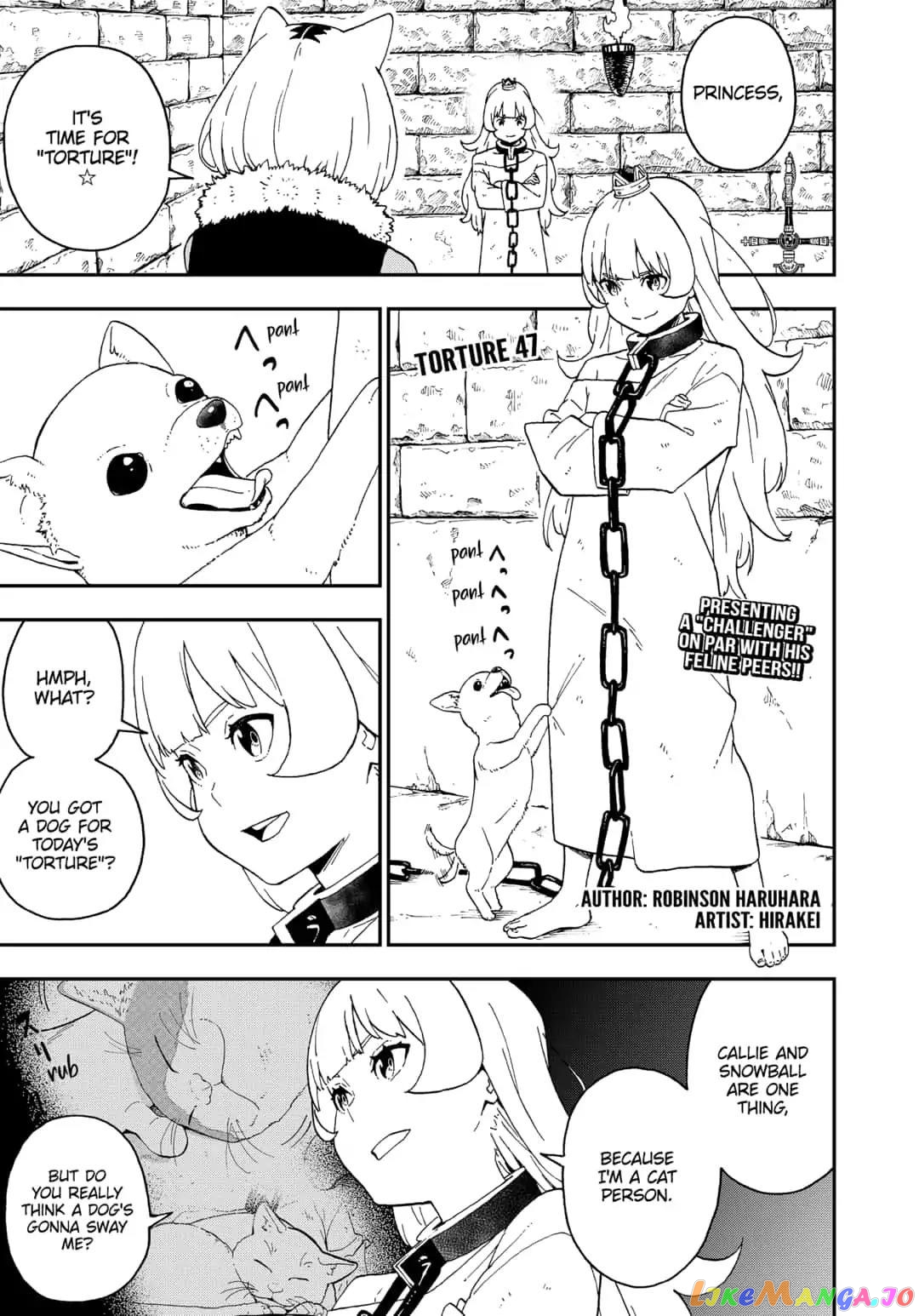 It's Time for "Interrogation", Princess! chapter 47 - page 1