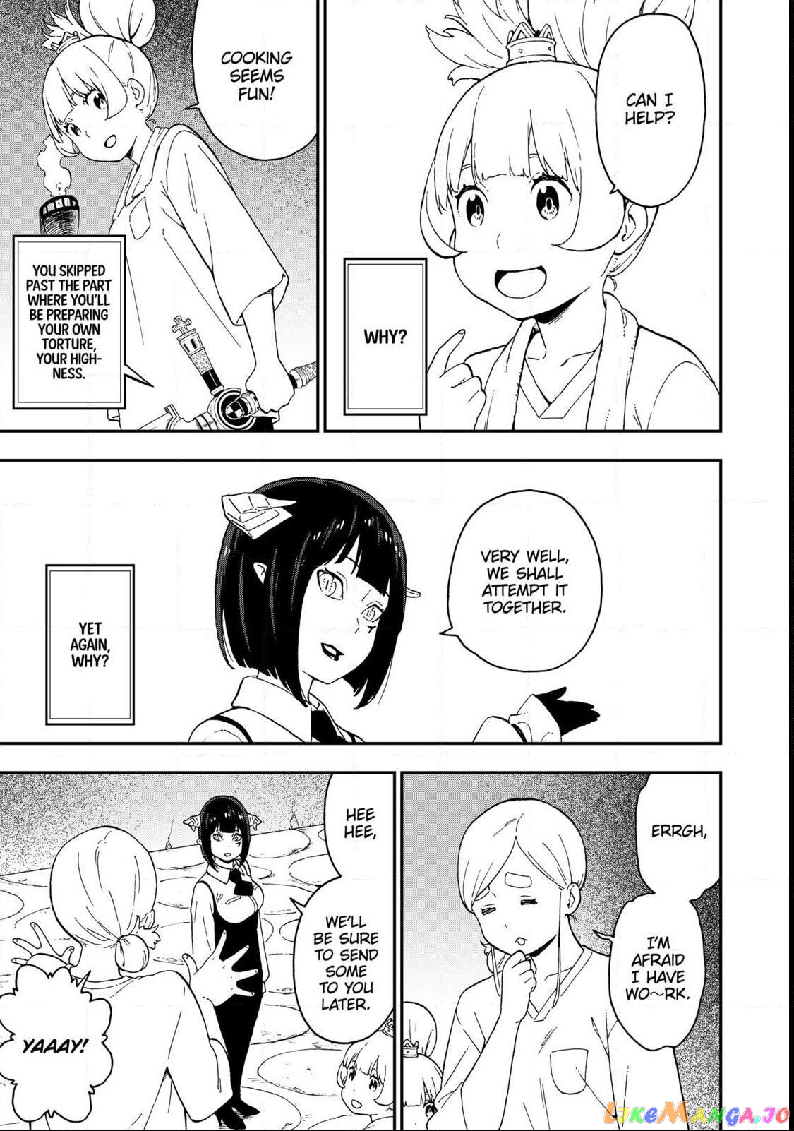 It's Time for "Interrogation", Princess! chapter 56 - page 5