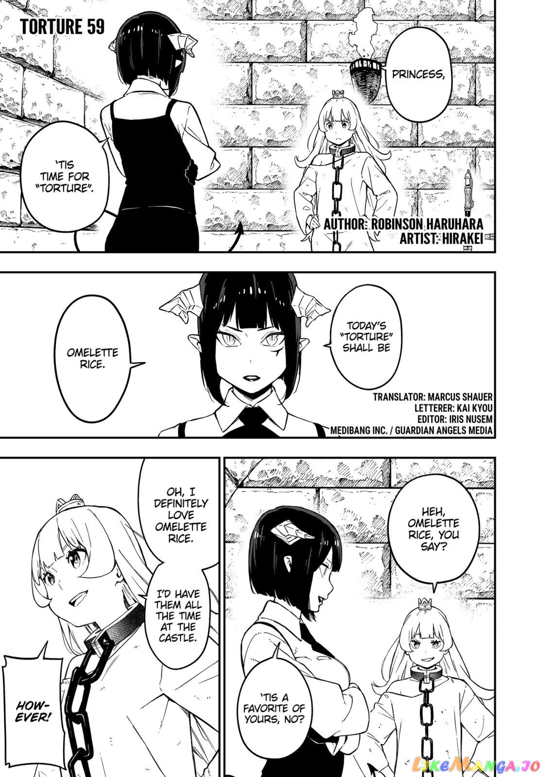 It's Time for "Interrogation", Princess! chapter 59 - page 1