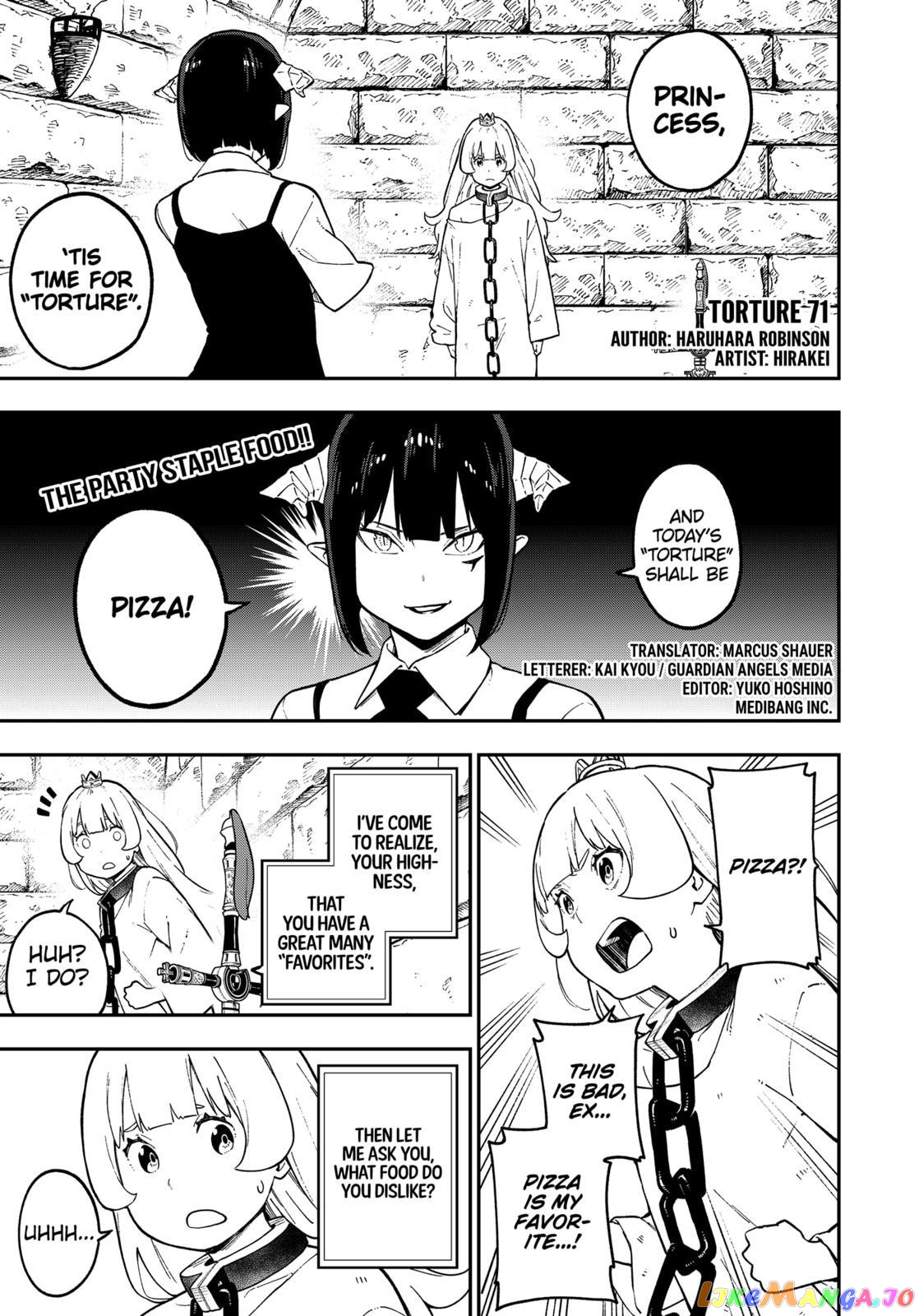 It's Time for "Interrogation", Princess! chapter 71 - page 1