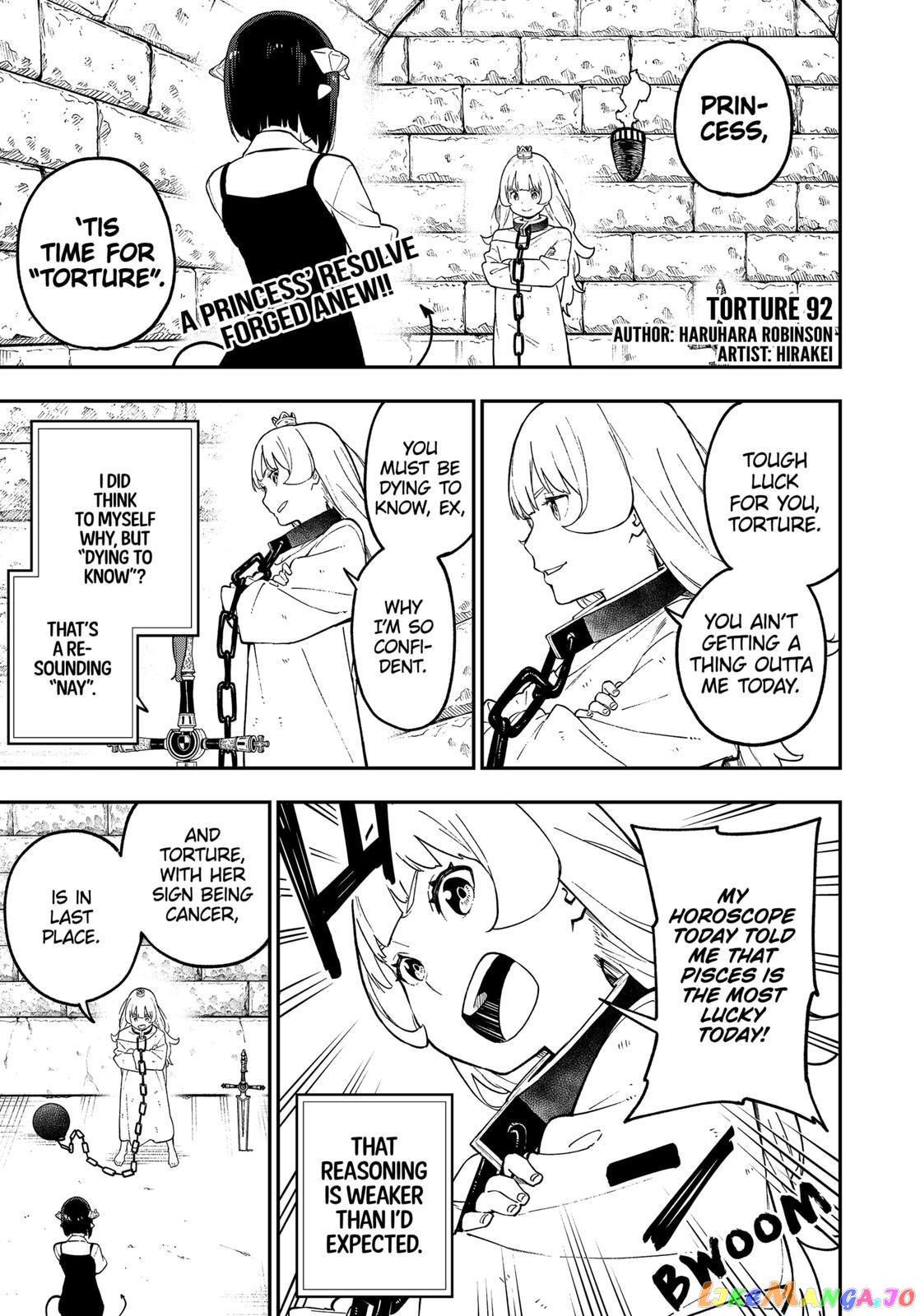 It's Time for "Interrogation", Princess! chapter 92 - page 1